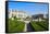 Gardens, Royal Summer Palace of Queluz, Lisbon, Portugal, Europe-G and M Therin-Weise-Framed Stretched Canvas