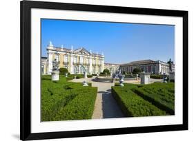 Gardens, Royal Summer Palace of Queluz, Lisbon, Portugal, Europe-G and M Therin-Weise-Framed Photographic Print