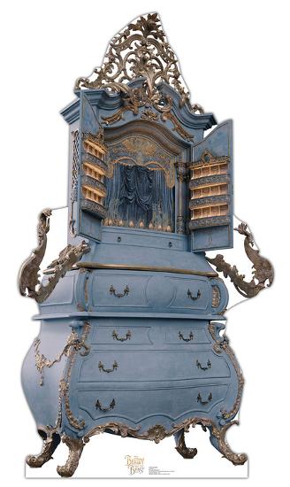Garderobe Beauty And The Beast Live Action Cardboard Cutouts Allposters Com