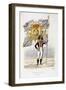 Gardes De La Porte, Flag Bearer, 1814-15-Eugene Titeux-Framed Giclee Print