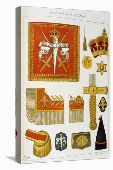 Gardes De La Prévôte De L'Hôtel, Insignia-Eugene Titeux-Stretched Canvas