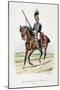 Gardes-Du-Corps De Monsieur, 1820-24-Eugene Titeux-Mounted Giclee Print