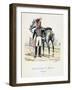 Gardes-Du-Corps De Monsieur, Trumpeter, 1820-Eugene Titeux-Framed Giclee Print