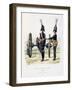 Gardes-Du-Corps De Roi, Artillery, 1814-15-Eugene Titeux-Framed Giclee Print