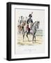 Gardes-Du-Corps De Roi, Capitaine, 1820-Eugene Titeux-Framed Giclee Print