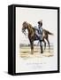 Gardes-Du-Corps De Roi, Cavalier D'Equipage, Spanish Campaign, 1823-Eugene Titeux-Framed Stretched Canvas