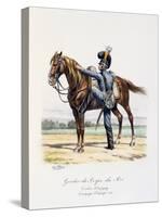Gardes-Du-Corps De Roi, Cavalier D'Equipage, Spanish Campaign, 1823-Eugene Titeux-Stretched Canvas