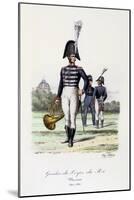 Gardes-Du-Corps De Roi, Musicien, 1820-30-Eugene Titeux-Mounted Giclee Print