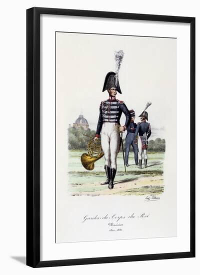 Gardes-Du-Corps De Roi, Musicien, 1820-30-Eugene Titeux-Framed Giclee Print