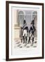 Gardes-Du-Corps De Roi, Service De Chateau, 1814-Eugene Titeux-Framed Giclee Print