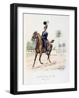 Gardes-Du-Corps De Roi, Spanish Campaign, 1823, C1814-1830-Eugene Titeux-Framed Giclee Print