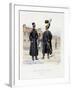 Gardes-Du-Corps De Roi, Tenue De Quartier, 1820-30-Eugene Titeux-Framed Giclee Print