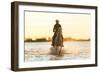 Gardian, Cowboy and Horseman of the Camargue, Camargue, France-Peter Adams-Framed Photographic Print