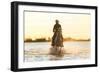 Gardian, Cowboy and Horseman of the Camargue, Camargue, France-Peter Adams-Framed Photographic Print