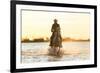 Gardian, Cowboy and Horseman of the Camargue, Camargue, France-Peter Adams-Framed Photographic Print