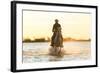 Gardian, Cowboy and Horseman of the Camargue, Camargue, France-Peter Adams-Framed Photographic Print