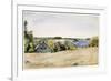 Gardiner's Bay from Sag Harbor, 1899 (Watercolour on Paper)-George Wesley Bellows-Framed Giclee Print