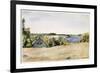 Gardiner's Bay from Sag Harbor, 1899 (Watercolour on Paper)-George Wesley Bellows-Framed Giclee Print