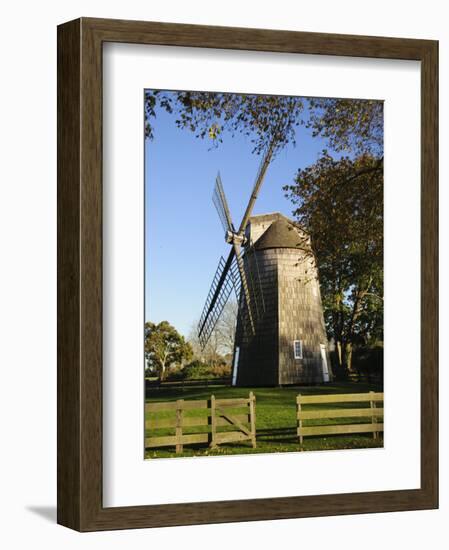 Gardiner Windmill, East Hampton, the Hamptons, Long Island, New York State, USA-Robert Harding-Framed Photographic Print
