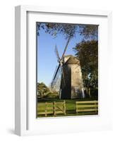 Gardiner Windmill, East Hampton, the Hamptons, Long Island, New York State, USA-Robert Harding-Framed Photographic Print