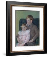 Gardner and Ellen Mary Cassatt, 1899-Mary Stevenson Cassatt-Framed Giclee Print