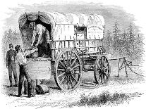 Us Military Telegraph Wagon, American Civil War, 1861-1865-Gardner Gardner-Giclee Print