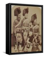 Gardner, Mckenzie and Glen, 42nd (The Royal Highland) Regiment of Foot-Joseph Cundall and Robert Howlett-Framed Stretched Canvas