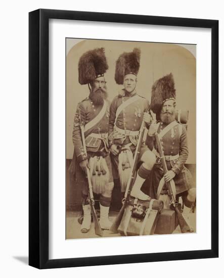 Gardner, Mckenzie and Glen, 42nd (The Royal Highland) Regiment of Foot-Joseph Cundall and Robert Howlett-Framed Photographic Print