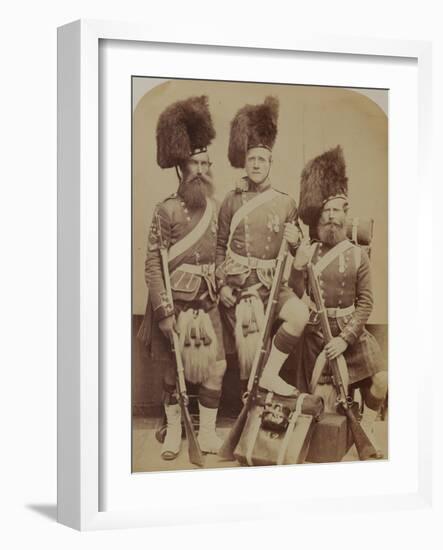Gardner, Mckenzie and Glen, 42nd (The Royal Highland) Regiment of Foot-Joseph Cundall and Robert Howlett-Framed Photographic Print