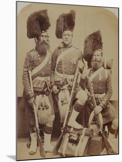 Gardner, Mckenzie and Glen, 42nd (The Royal Highland) Regiment of Foot-Joseph Cundall and Robert Howlett-Mounted Photographic Print