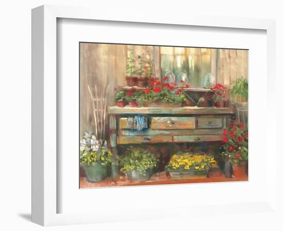 Gardners Table-Carol Rowan-Framed Art Print