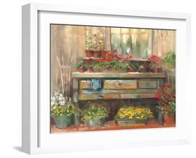 Gardners Table-Carol Rowan-Framed Art Print