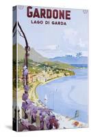 Gardone Lago Di Garda Poster-null-Stretched Canvas