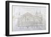 Gare d'Orsay (Paris) : coupe transversale-Victor Laloux-Framed Giclee Print