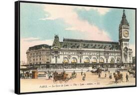 Gare de Lyon, Paris-null-Framed Stretched Canvas