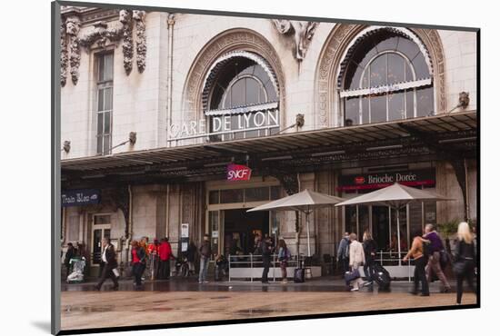 Gare De Lyon Railway Station in Central Paris, France, Europe-Julian Elliott-Mounted Photographic Print