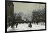 Gare Du Nord, Paris-Eugene Galien-Laloue-Framed Giclee Print