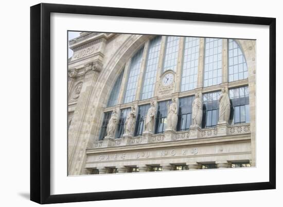 Gare du Nord Station II-Cora Niele-Framed Giclee Print