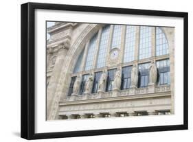 Gare du Nord Station II-Cora Niele-Framed Giclee Print