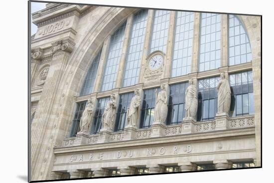 Gare du Nord Station II-Cora Niele-Mounted Giclee Print