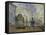 Gare Saint-Lazare, c.1877-Claude Monet-Framed Stretched Canvas