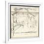 Gare Saint-Lazare (On the Main Lines Side), 1877 (Pencil on Paper)-Claude Monet-Framed Giclee Print