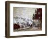 Gare Saint-Lazare, Paris, 1877-Claude Monet-Framed Giclee Print