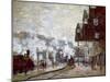 Gare Saint-Lazare, Paris, 1877-Claude Monet-Mounted Giclee Print