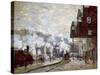 Gare Saint-Lazare, Paris, 1877-Claude Monet-Stretched Canvas