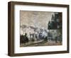 Gare St. Lazare, the Western Docks, 1877-Claude Monet-Framed Giclee Print