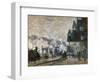 Gare St. Lazare, the Western Docks, 1877-Claude Monet-Framed Giclee Print