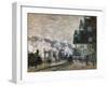 Gare St. Lazare, the Western Docks, 1877-Claude Monet-Framed Giclee Print