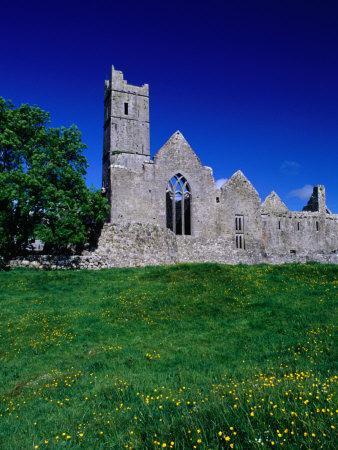 Quin Abbey Franciscan 15th Century Friary, County Clare, Ireland