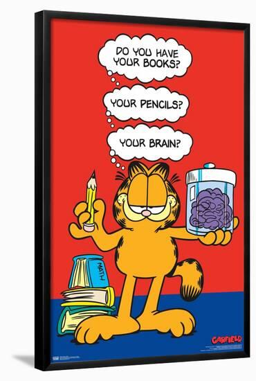 Garfield - Brain-Trends International-Framed Poster